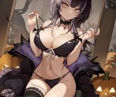 버튜버,ㅇㅎ) 할로윈 껍질 깐 시오리.manga