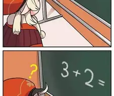 원신)가장 귀여웠던 클레 만화.manwha