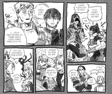 [던전밥X파판14] 크로스 오버 manhwa