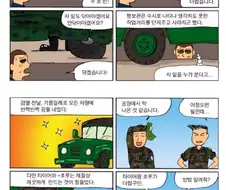군부대 지휘검열의 현실.manhwa