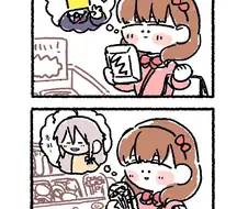 @ 콧구멍이 매우 커다란 마유 만화