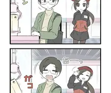 인형뽑기에서 직원이 지켜보는.manwha